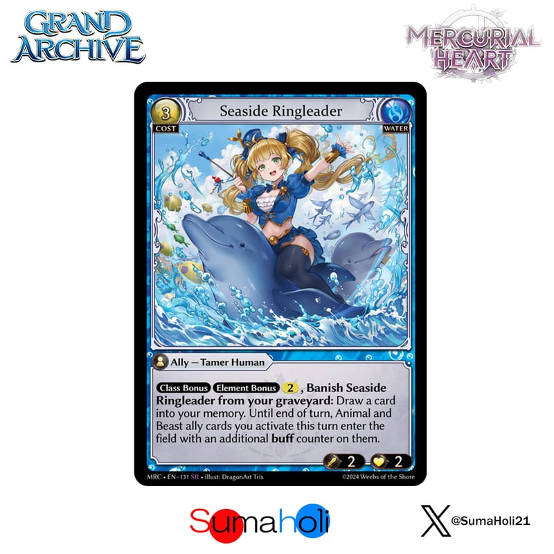 Grand ArchiveTCG『Seaside Ringleader』Mercurial H