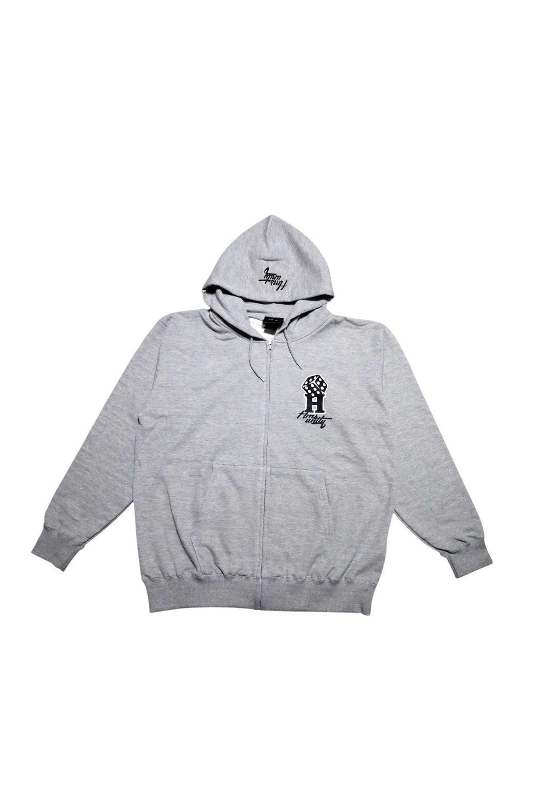 new dice homies full zip hoodie （gray） | HOMIES