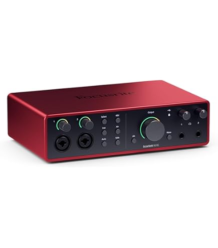 Amazon.co.jp: Focusrite Scarlett 8i6 8x6 USBオーディオ/ミディ
