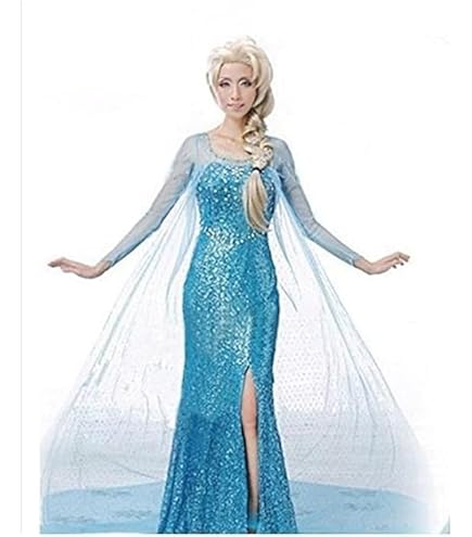 Amazon.co.jp: アナと雪の女王 エルサドレス 3点セット コスチューム