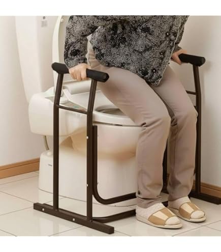 Amazon.co.jp: [EWC772R]TOTO トイレ用手すり（はね上げタイプ） 床