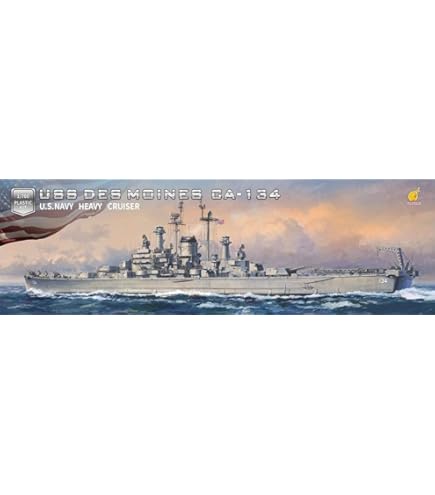 Amazon | トランペッター 1/700 米海軍 テネシー級戦艦 BB-44