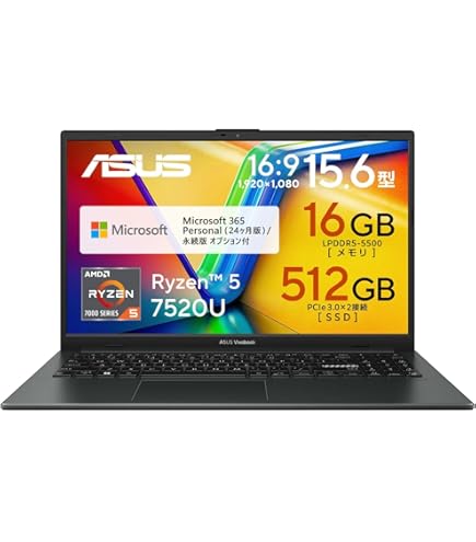 Amazon.co.jp: インテル Core i5 搭載 ASUS ノートパソコン VivoBook