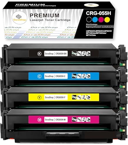 Amazon.co.jp: Canon トナーカートリッジ055H シアン CRG-055HCYN