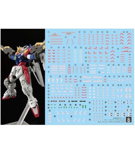 Amazon | RG ウイング ゼロEW用水転写式デカール | デカール 通販