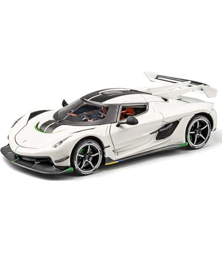Amazon | GT SPIRIT 1/18 ケーニグセグ レゲーラ ホワイト 完成品