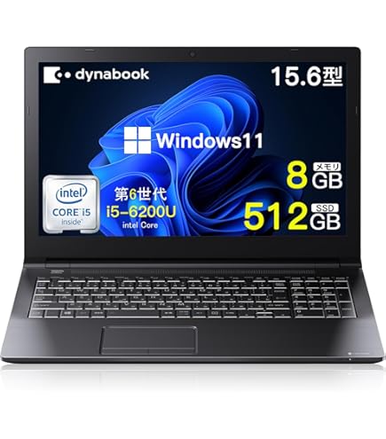 Amazon.co.jp: 【整備済み品】 東芝DynabookノートPC B65/B55/15.6型