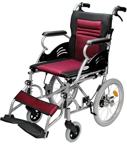 Amazon | ケアテックジャパン 軽量 自走式アルミ製車椅子 CA-12SU