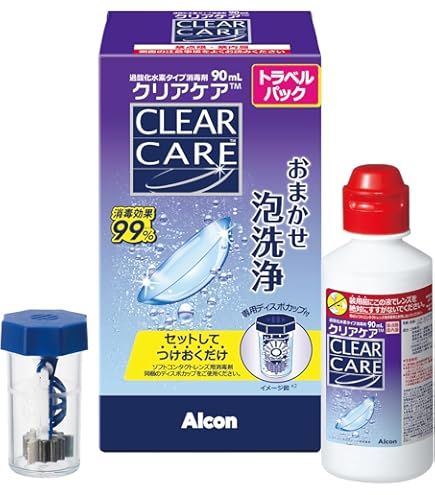 Amazon | 【3本セット】アルコン クリアケア 大容量480ml 医薬部外品