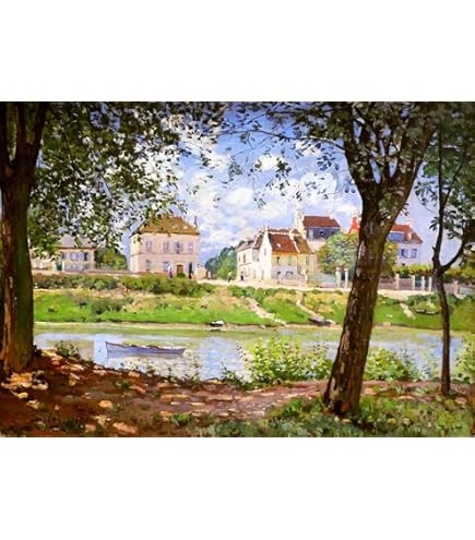 Amazon.co.jp: 世界の名画 アルフレッド・シスレー サンマメス、6月の