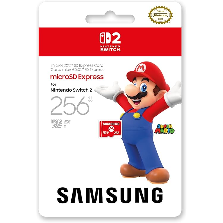Amazon.co.jp: 【任天堂ライセンス商品】マイクロSDカード256GB for