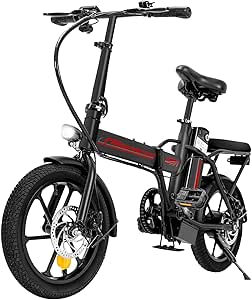 MOTOSTAR 電動アシスト自転車 電動自転車 折りたたみ 16インチ 7500mAh