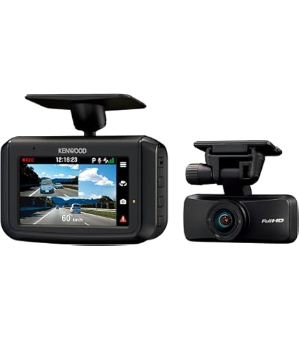 Amazon | ケンウッド ドライブレコーダー DRV-MR570 前後撮影 2カメラ