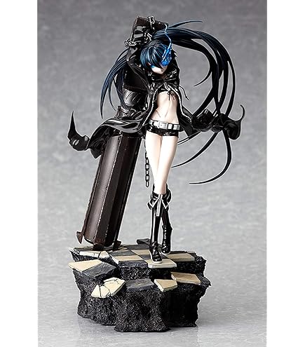 Amazon.co.jp: ブラック☆ロックシューター Black blade ver. (1/8