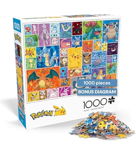 Amazon | Buffalo Games - ポケモン - レトロなピクセルポケモン