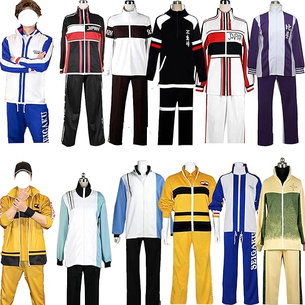 Amazon | テニスの王子様 新テニスの王子様 U-17勝ち組ジャージ 白4点