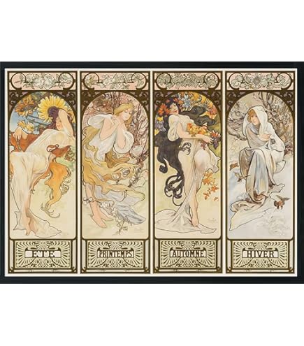 Amazon.co.jp: ポスター アルフォンス ミュシャ (モエ エ シャンドン