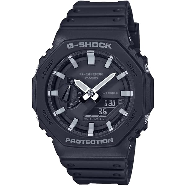 Amazon.com: Casio G-Shock GA-2100 Series Analog-Digital Black