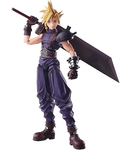 Amazon.com: Final Fantasy VII Bling Arts Cloud Strife PVC Pre