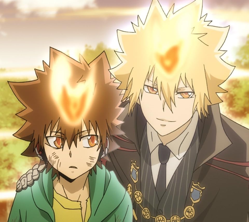 家庭教師ヒットマンREBORN! Android(960×854)待ち受け 沢田綱吉（ツナ