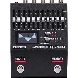 BOSS GE-7 Equalizer - 定番の7バンド・グラフィック・イコライザー