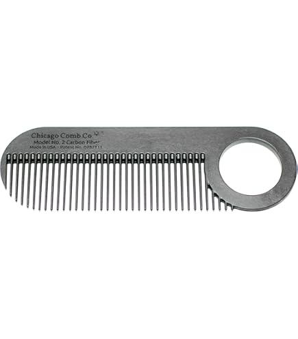 Amazon.com : Chicago Comb Model 6 Carbon Fiber, 7 inches (17.8 cm