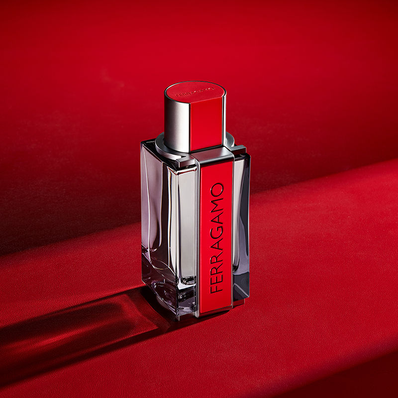Buy Salvatore Ferragamo Red Leather Eau De Parfum For Him Online