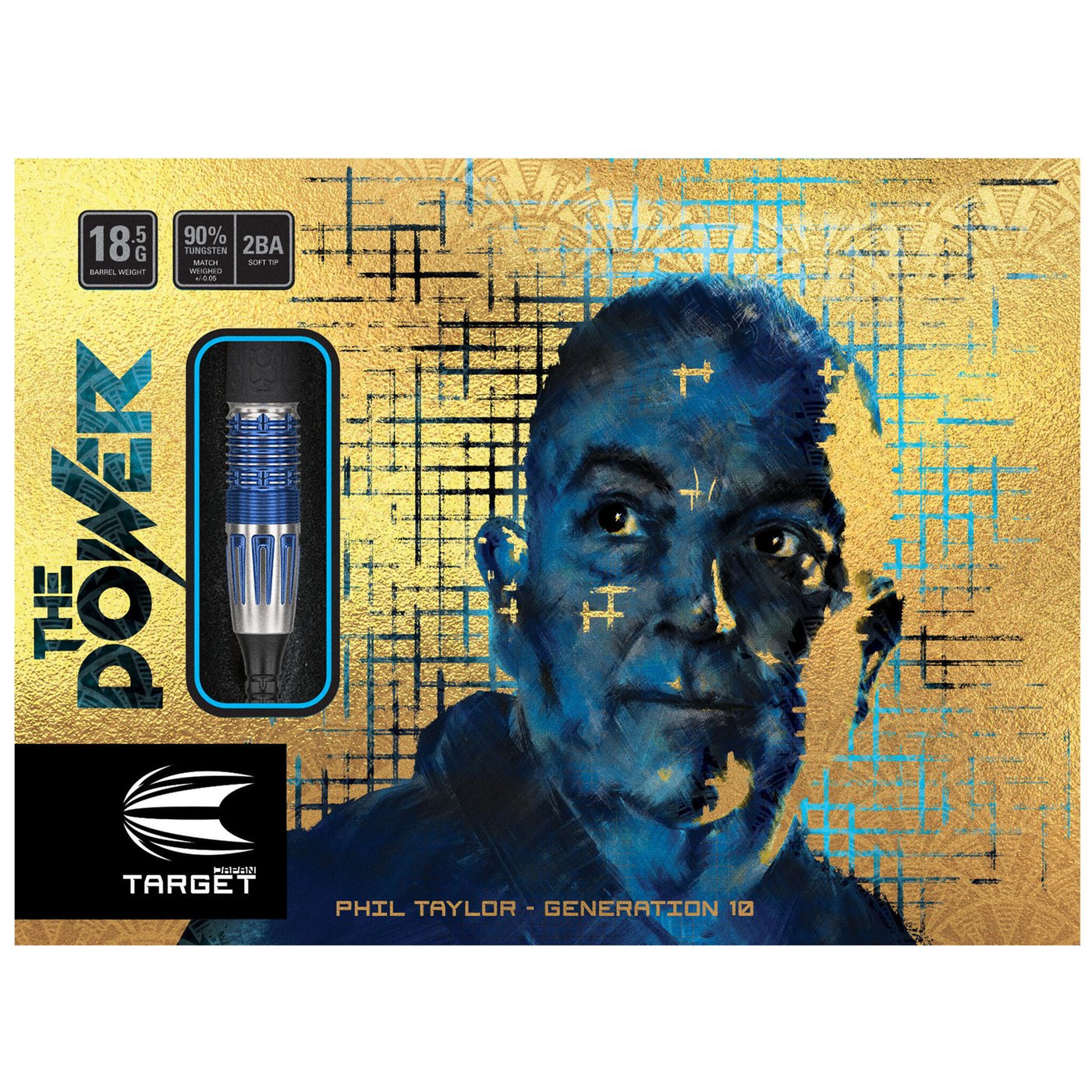 Target Japan Phil Taylor Power Gen 10 Super Darts Edition 95% Soft