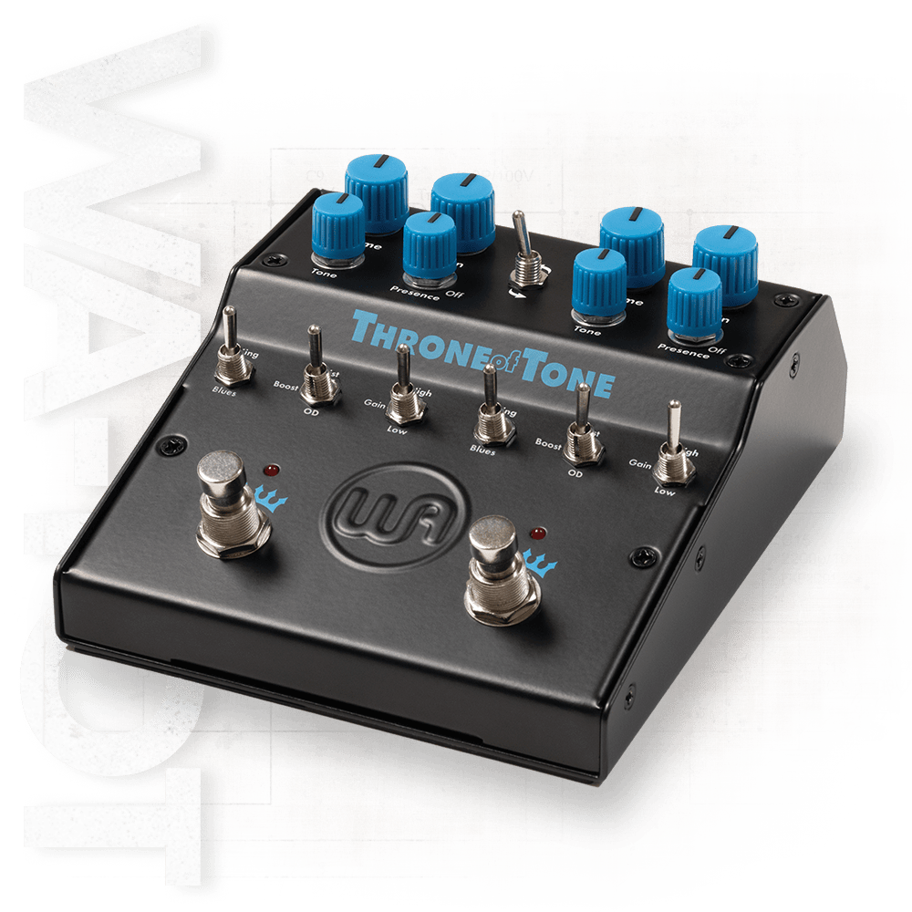 Warm Audio Throne of Tone - Two Sided, Boutique-Style Overdrive Pedal
