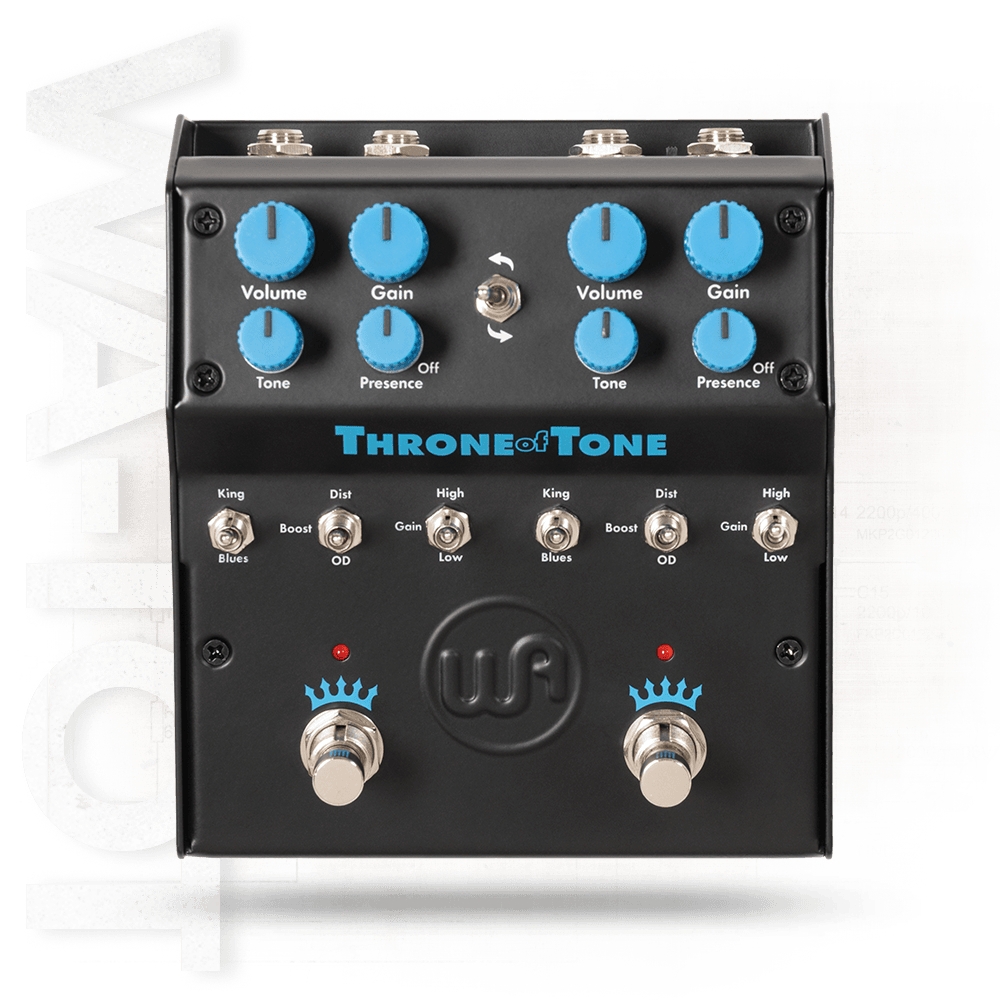 Warm Audio Throne of Tone - Two Sided, Boutique-Style Overdrive Pedal