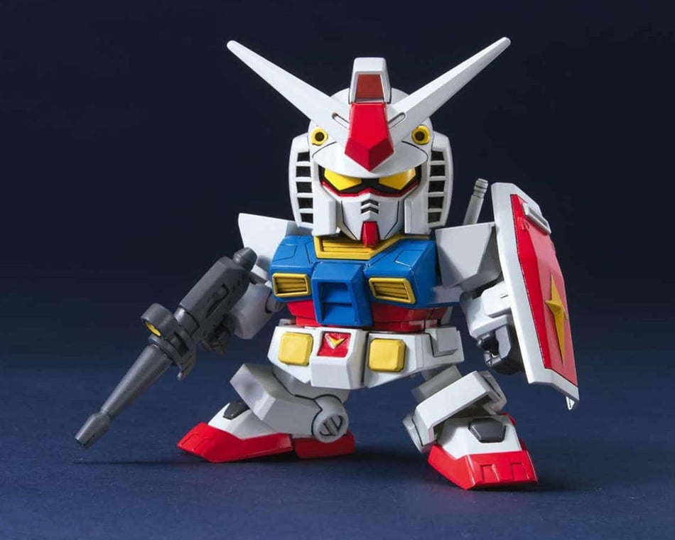 Bandai SD #329 RX-78-2 Gundam (Animation Color) Plastic Model Kit