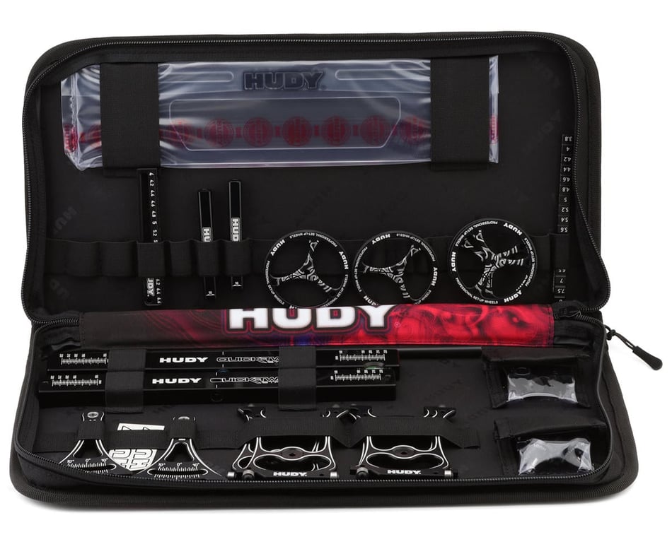 Hudy 1/10 On-Road Touring Car Set-Up Station & Set-Up Tools w