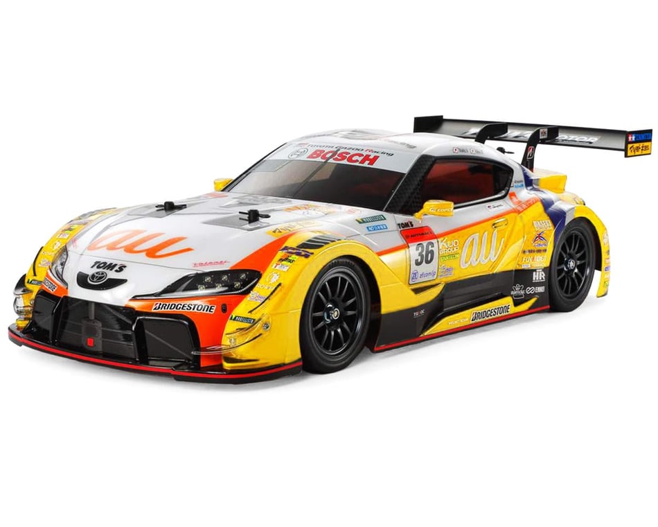 Tamiya AU TOM's GR Supra Body w/Parts Set (Clear) [TAM51678