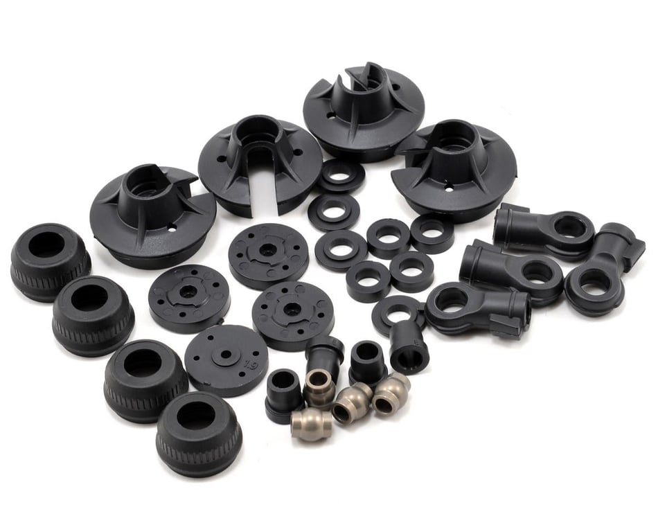 Losi Plastic Shock Part Set w/Pivot Ball [LOSB2855] - AMain Hobbies