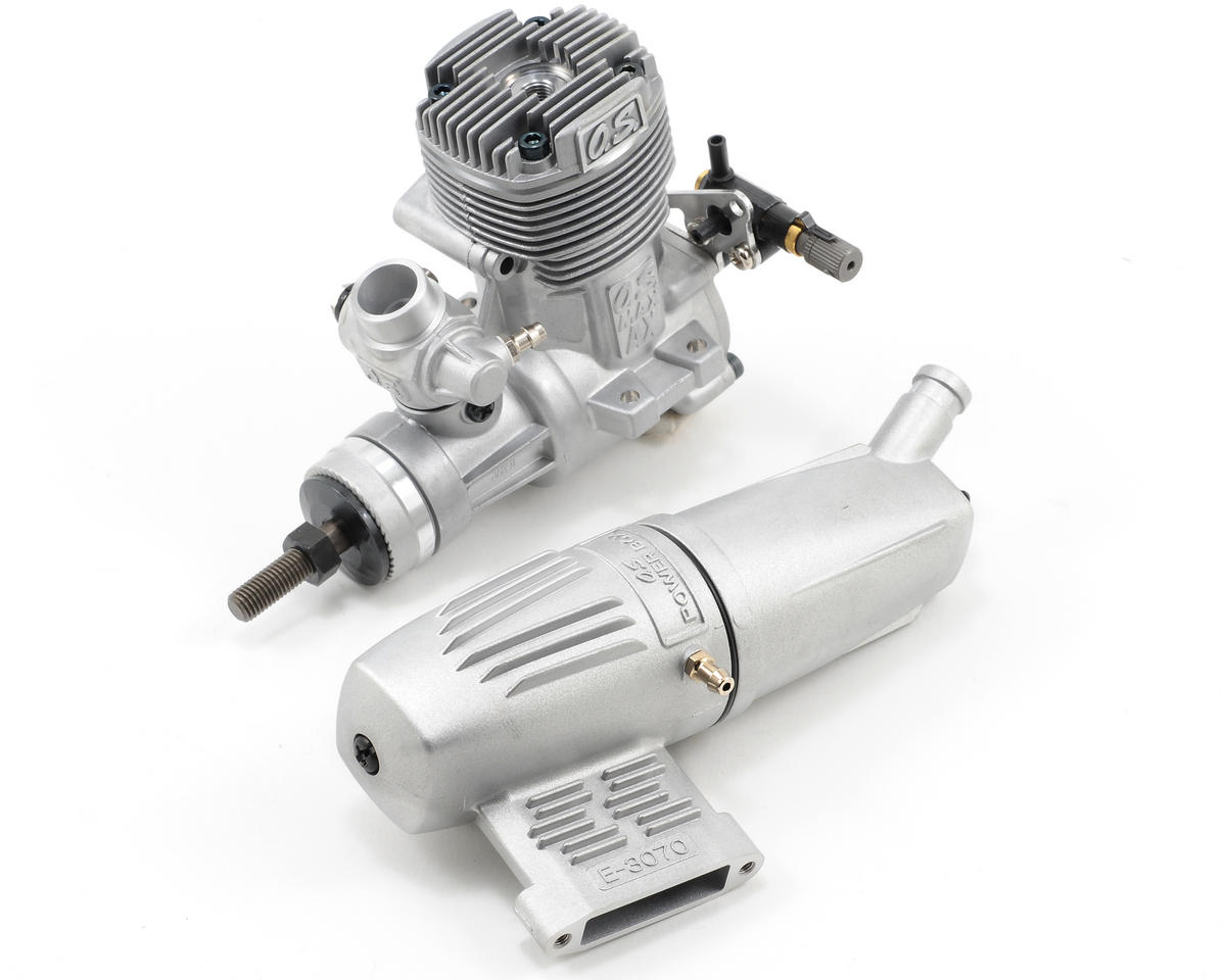 O.S. 46AX .46 Glow Engine w/Muffler [OSM15481] - AMain Hobbies