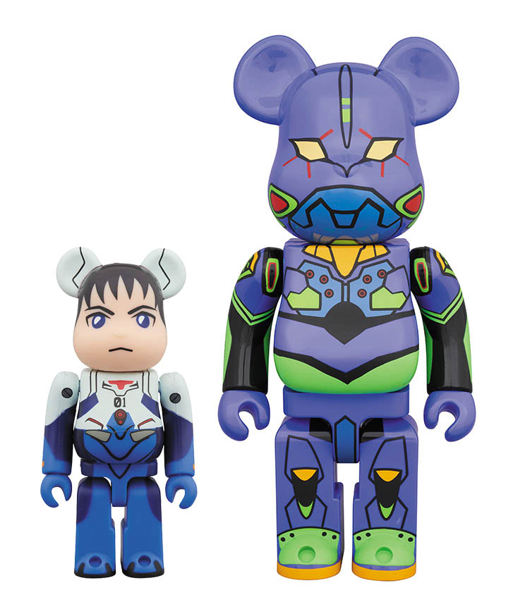 初号機＆シンジが新規デザインでBE@RBRICK化！ | アニメージュプラス