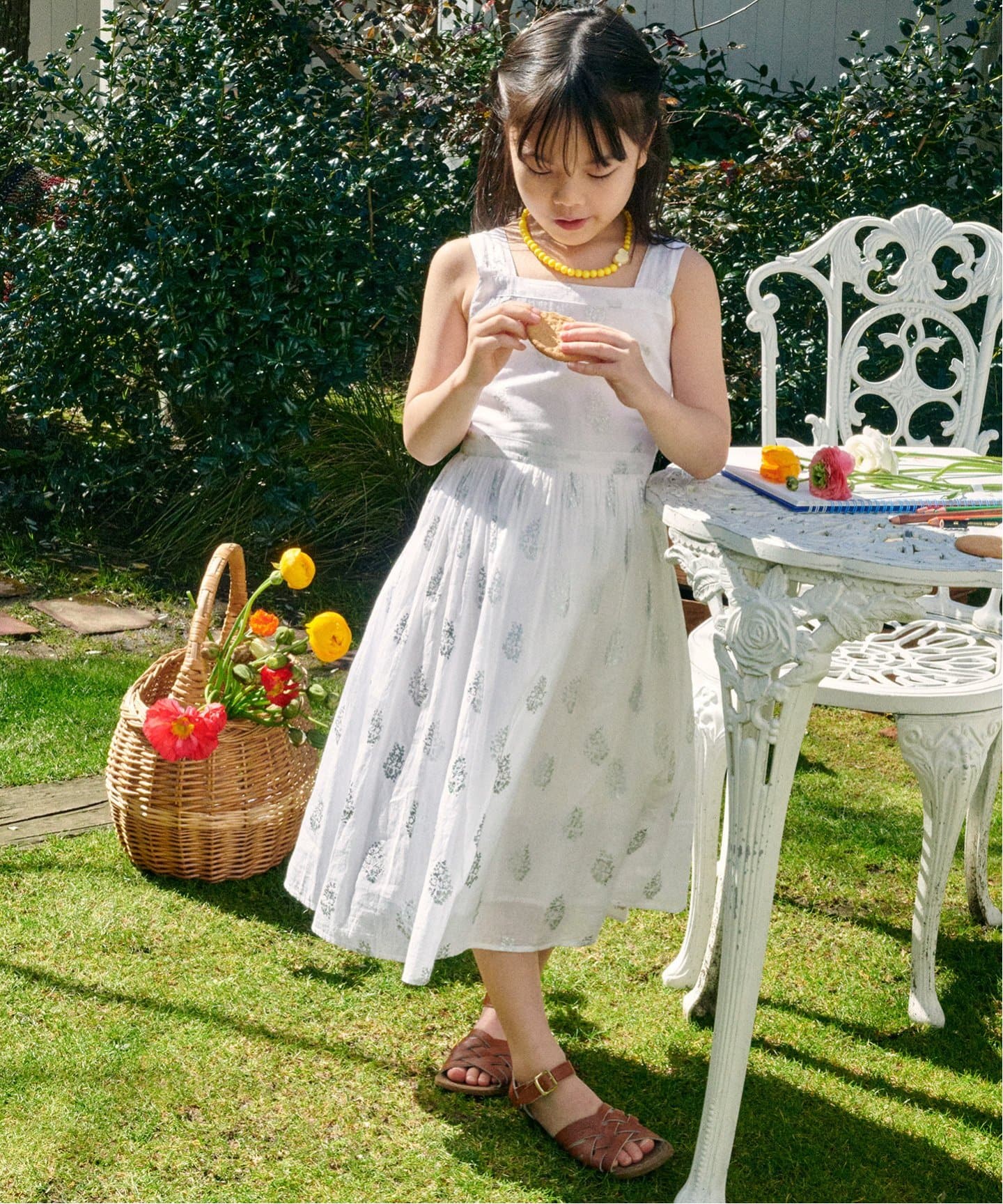 ne Quittez pas/ヌキテパ flower kids dress 010541ZE3-KIDS（キッズ