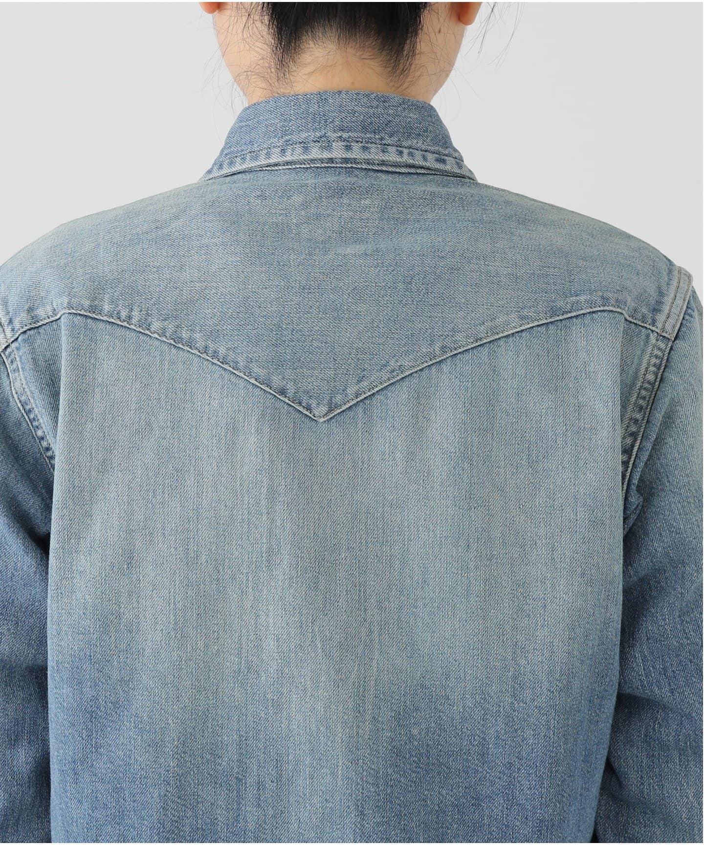 MADISONBLUE/マディソンブルー WESTERN SHIRTS デニムシャツ MB244