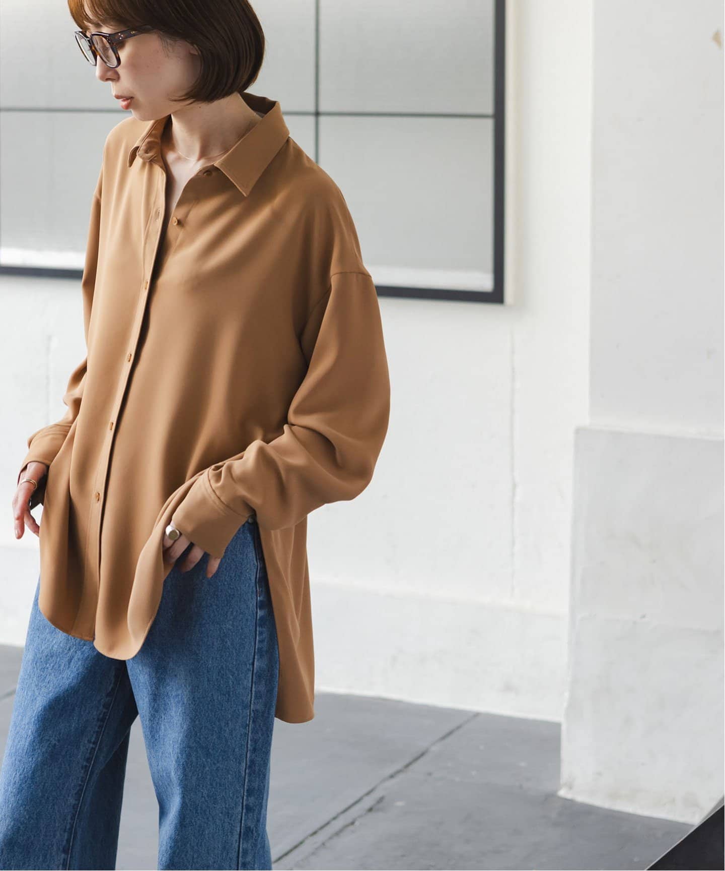 追加》シーズンカラープレーンシャツ 10（シャツ／ブラウス）｜NOBLE