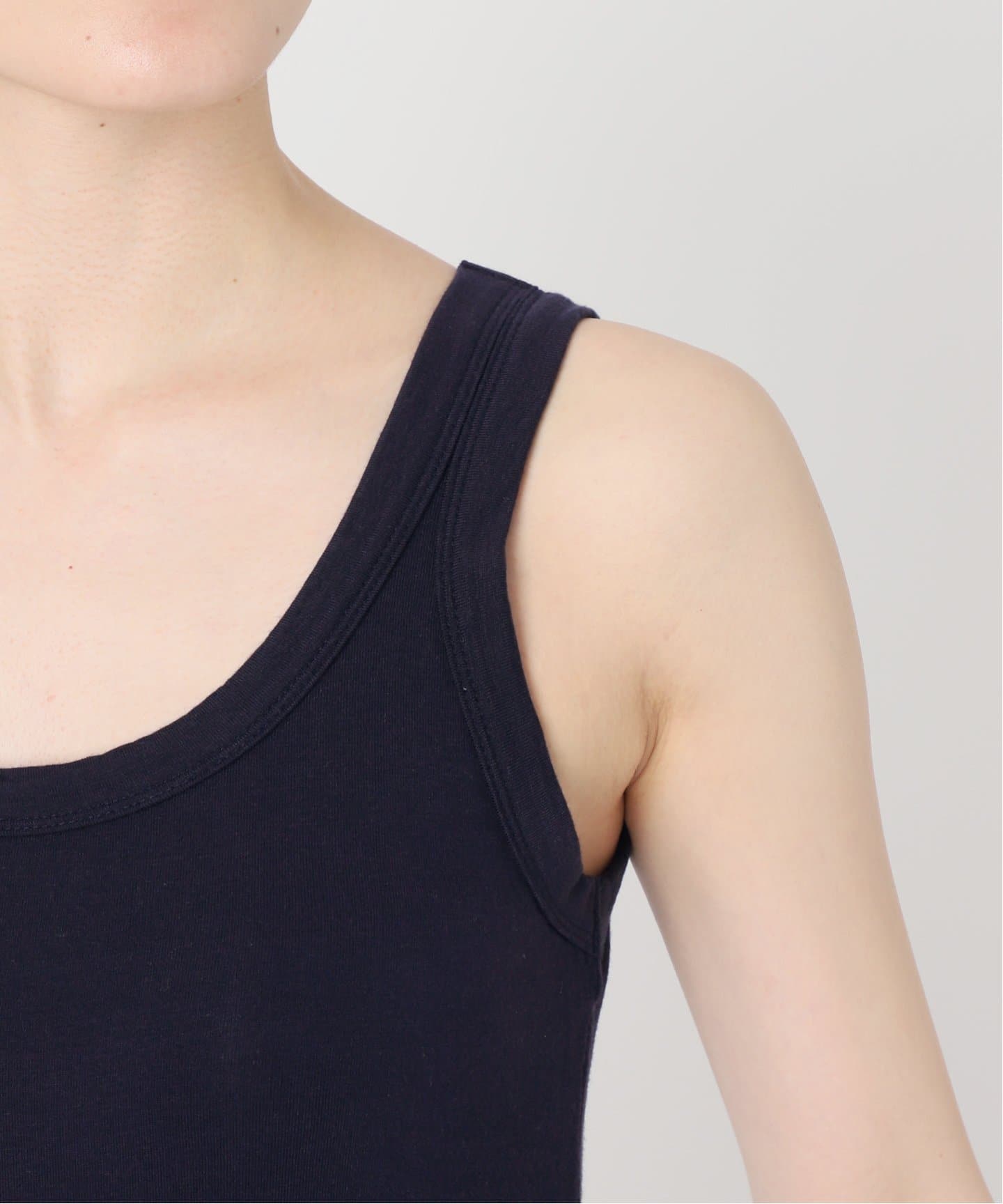 INSCRIRE（アンスクリア）ashmere Jersy タンクトップ I24AWCUT10（T