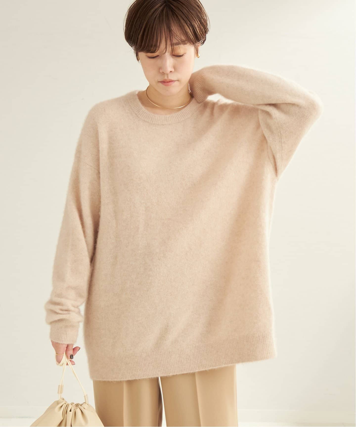 Light Fur Big プルオーバー（ニット／セーター）｜Plage（プラージュ