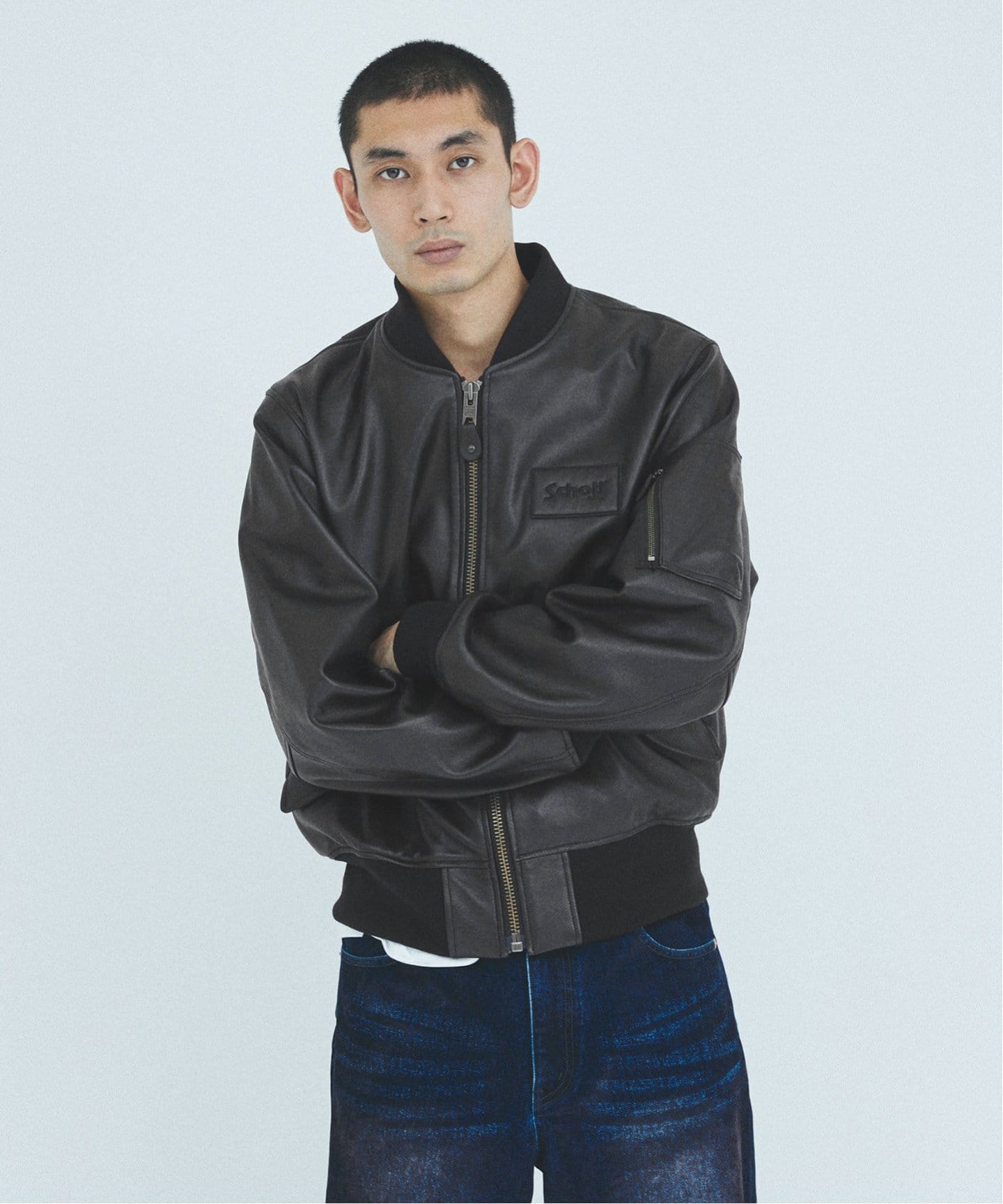 SCHOTT / ショット 別注 レザーMA-1（レザージャケット）｜JOURNAL