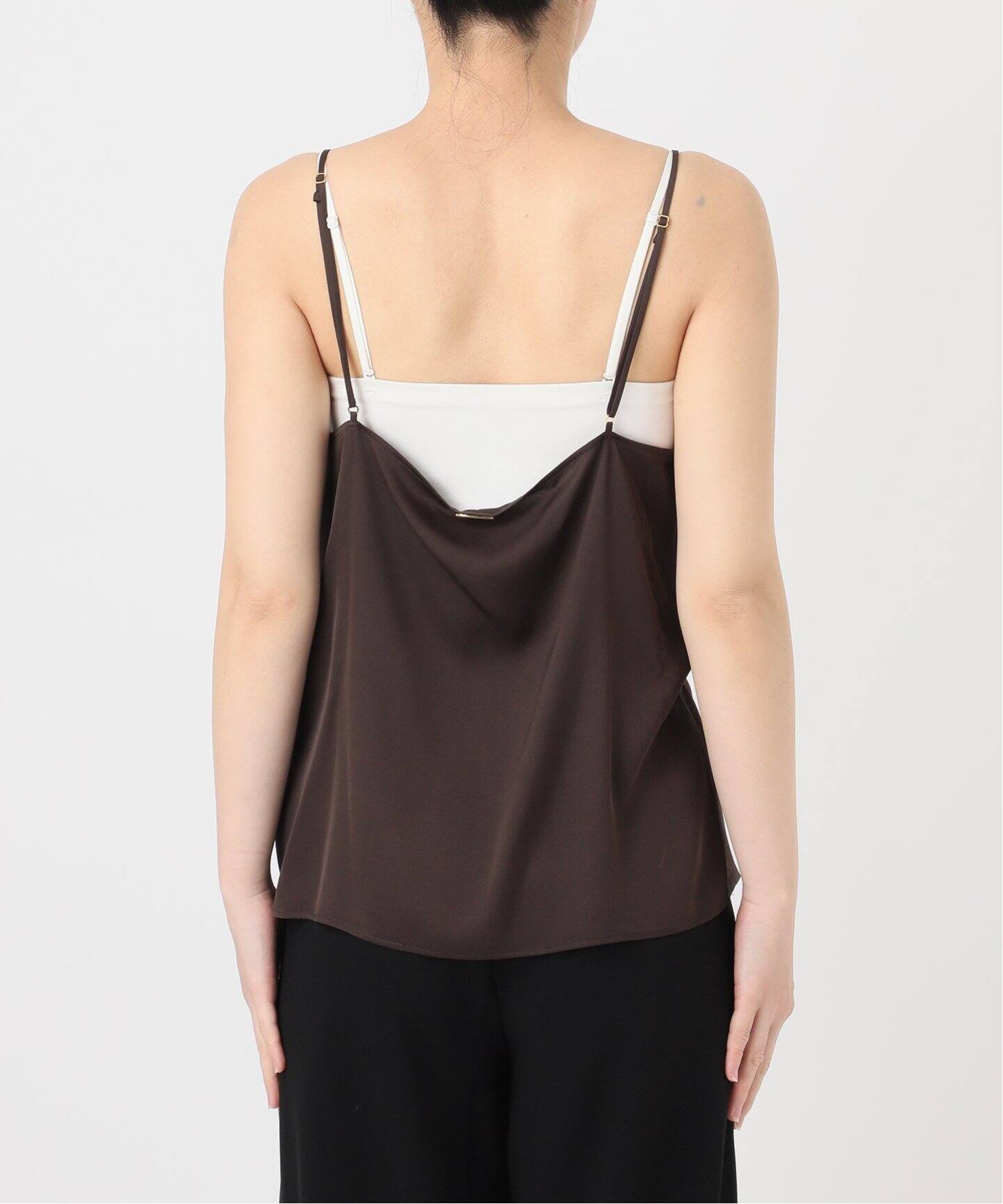 追加 SILK SATIN キャミソール（シャツ／ブラウス）｜Deuxieme Classe