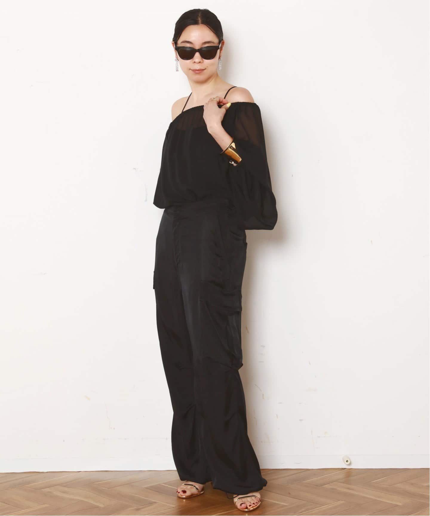 サテンジョーゼットキャミソール（キャミソール）｜AP STUDIO