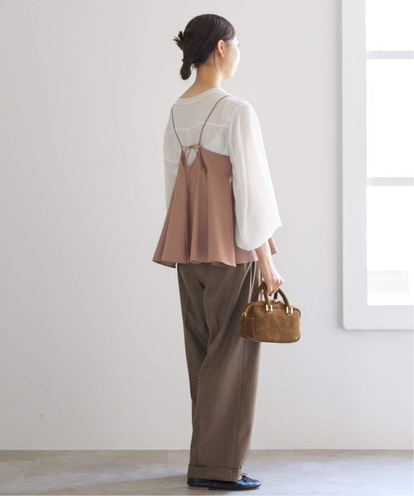 サテンフレアキャミ（キャミソール）｜IENA（イエナ）の通販