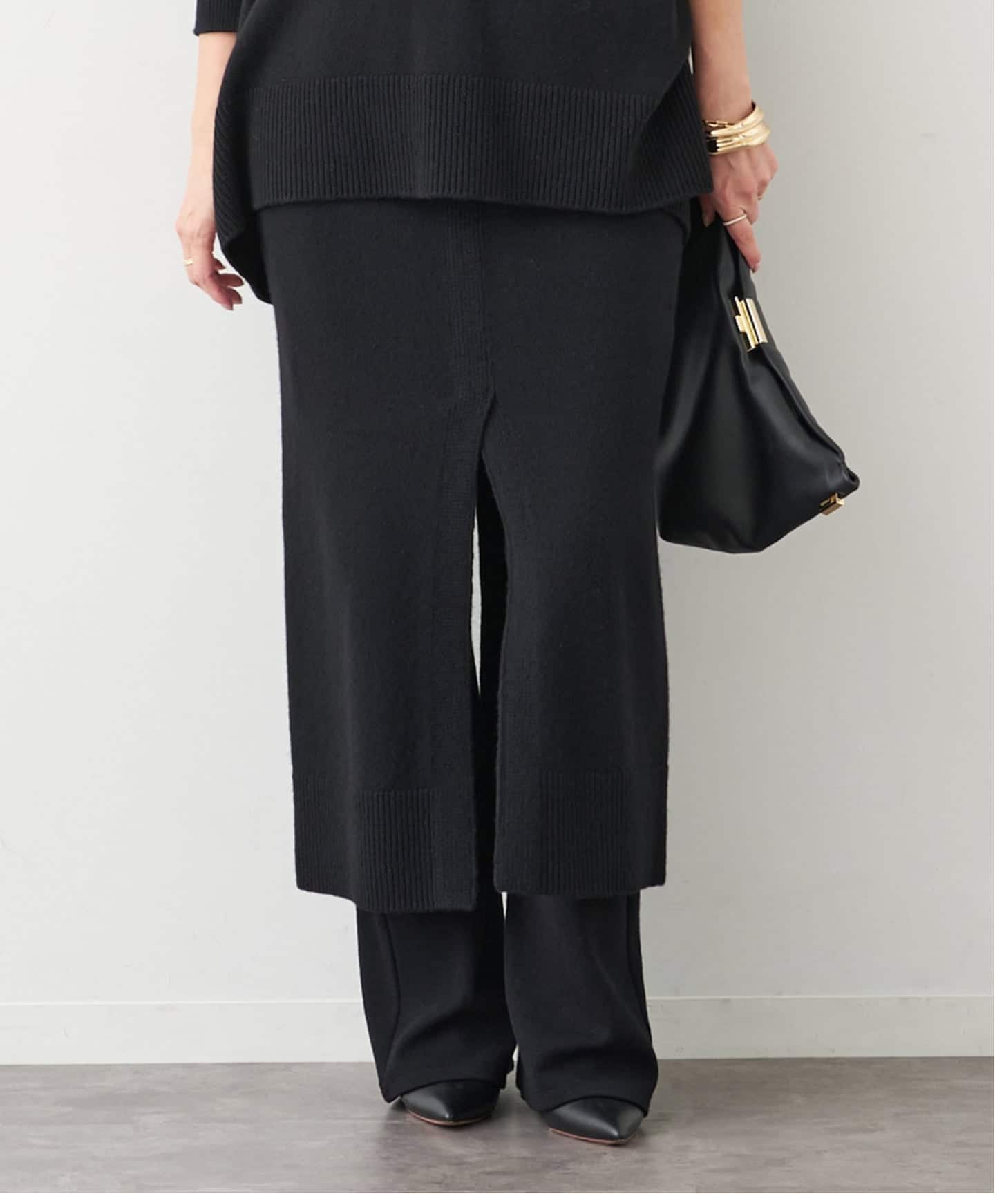 追加 OLBIA スリット スカート（ロング・マキシ丈スカート）｜Deuxieme