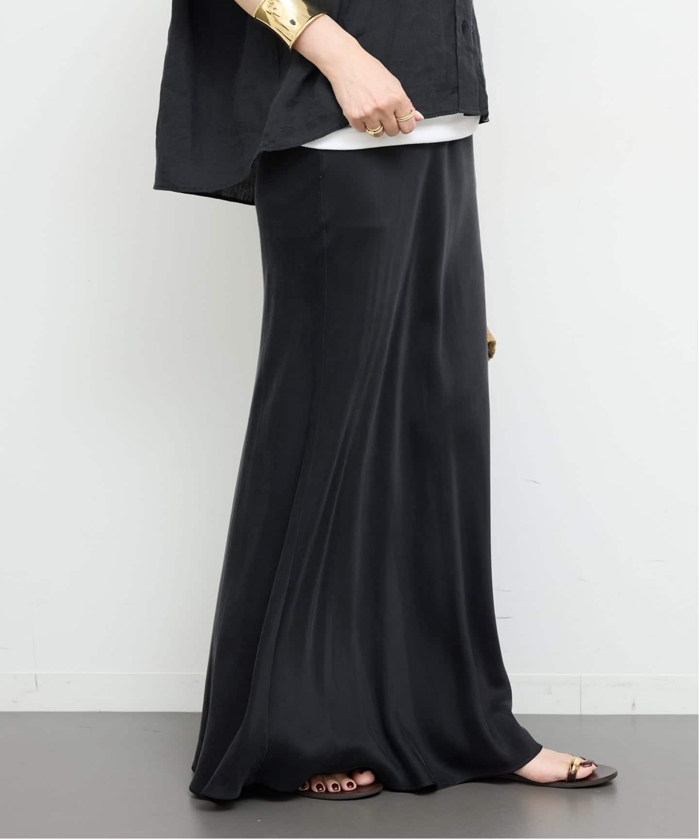 追加 Cu/R Maxi スカート（ロング・マキシ丈スカート）｜Deuxieme