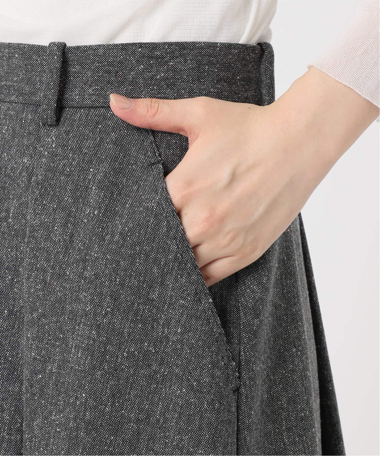 追加》R'IAM TWEEDボンディング スカート 2（ロング・マキシ丈スカート