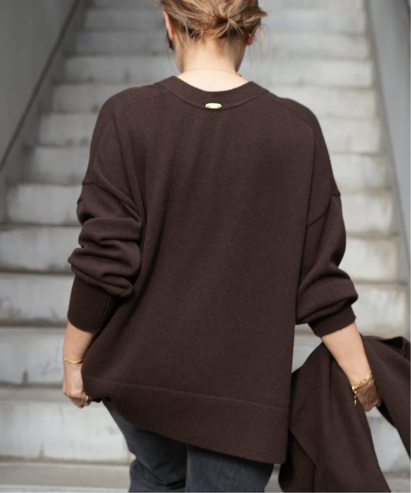 OLBIA Vネック プルオーバー（ニット／セーター）｜Deuxieme Classe