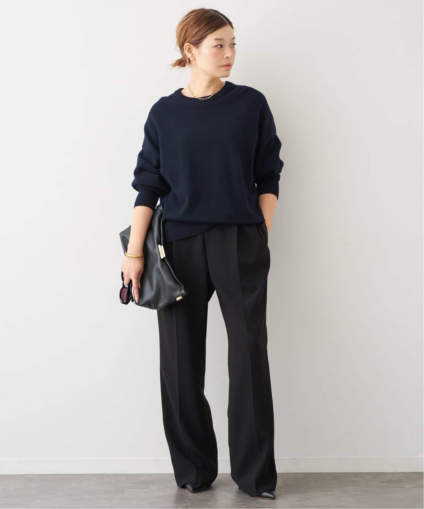 JUSPER クルーネック プルオーバー（ニット／セーター）｜Deuxieme